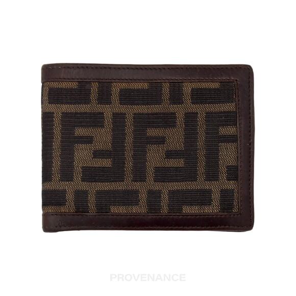 🔴 Fendi Bifold Wallet - FF Zucca - Picture 1 of 8